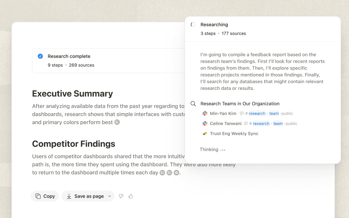 Shareable reports - nafw