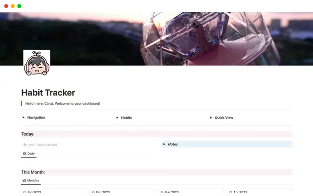 Habit Tracker for Kpop Lovers