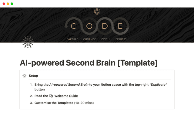 AI-powered Second Brain